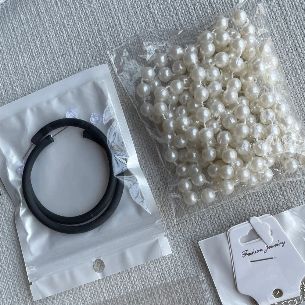80s Retro Party (Black) Costume Accessories